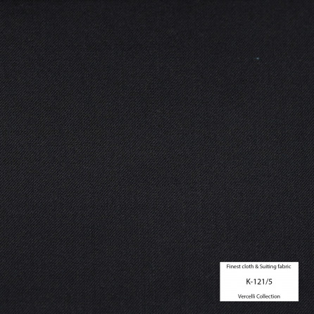 K121/5 Vercelli VII - 95% Wool - Đen xanh